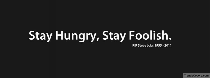 Steve Jobs Quote facebook cover
