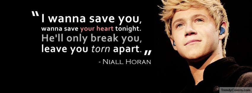 Save You Tonight One Direction Facebook Cover