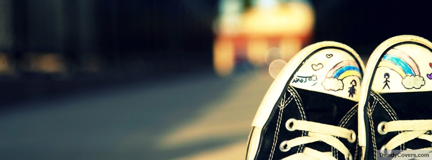 Converse Shoes Art Facebook Cover