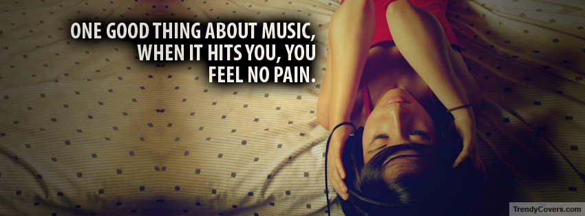 Good Thing About Music facebook cover