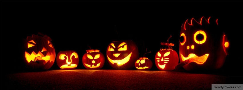 Halloween Pumpkins Facebook Cover