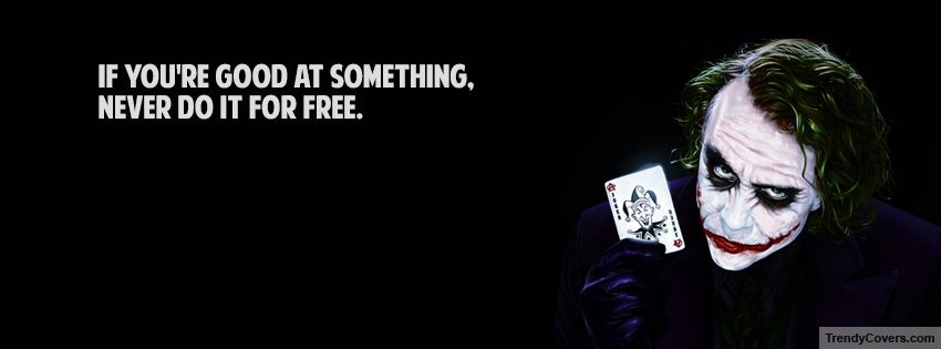 Joker Quote Facebook Cover