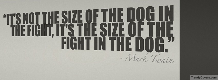 Mark Twain Quote Facebook Cover