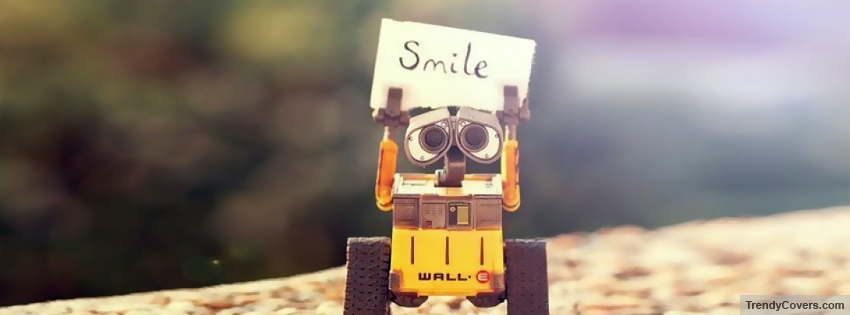 Smile Wall E Facebook Cover