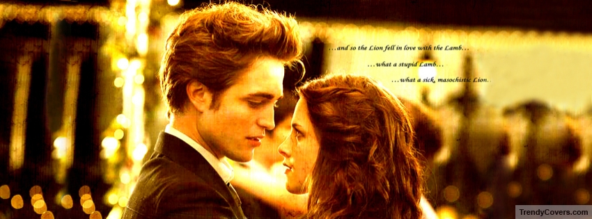 Twilight Fell In Love Facebook Cover