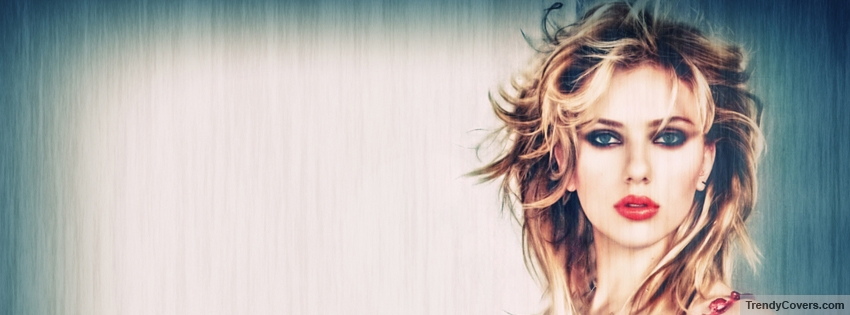 Scarlett Johansson Facebook Cover