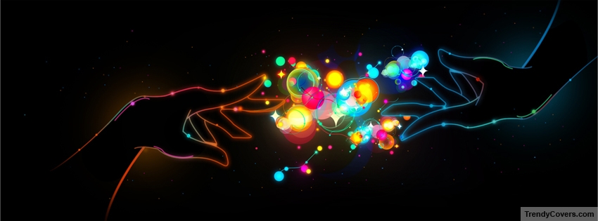 Colorful facebook cover