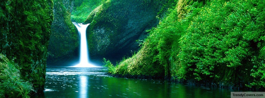 Waterfall Facebook Covers