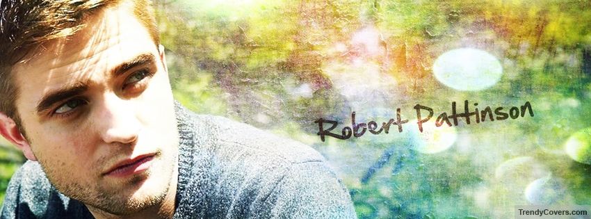 Robert Pattinson Facebook Cover