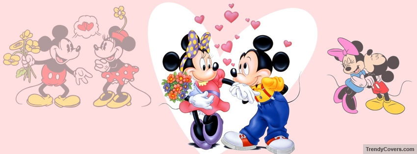 Mickey Mouse And Minnie Mouse facebook cover