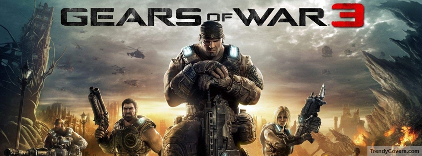 Gears Of War 3 facebook cover