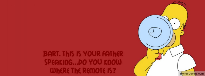 The Simpsons facebook cover