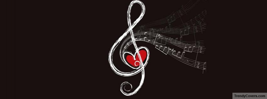 Musical Heart facebook cover