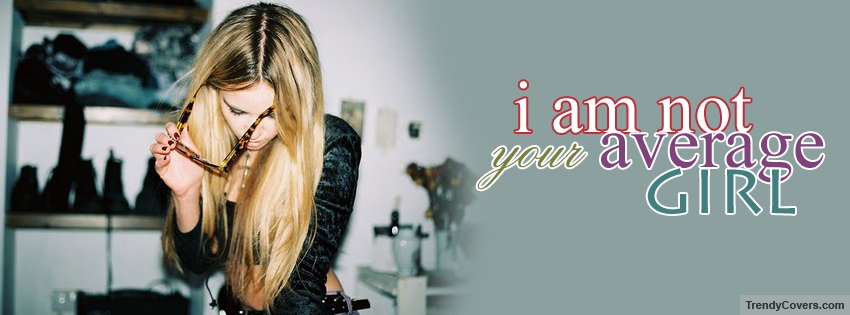 Not Your Avg Girl Facebook Cover