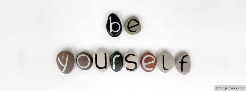 Be Yourself Paint facebook cover