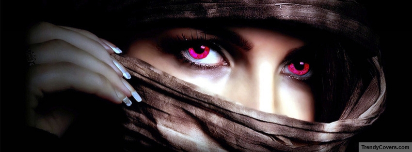 Beautiful Pink Eyes facebook cover