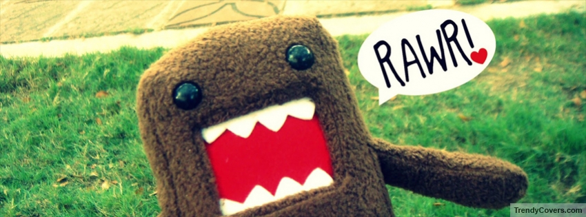 Domo Kun Rawr facebook cover