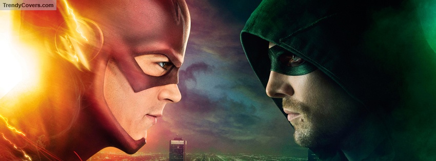 Flash Vs Arrow Facebook Covers