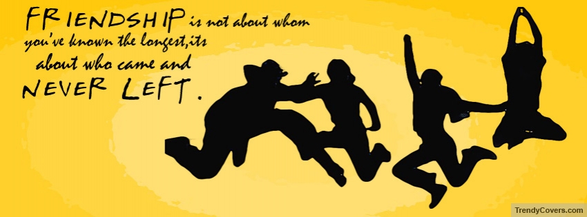 Friendship Quote facebook cover