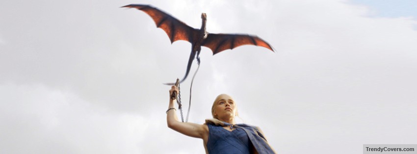 GOT Daenerys Targaryen facebook cover