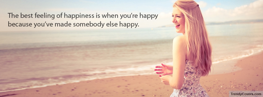 Happiness facebook cover