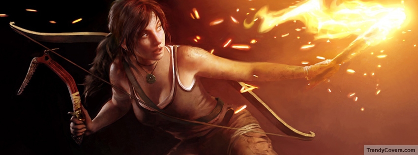 Lara Croft Tomb Raider Facebook Cover