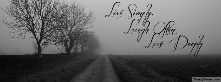 Live Laugh Love facebook cover