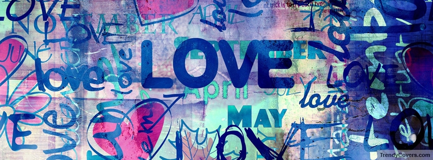 Love Graftti facebook cover