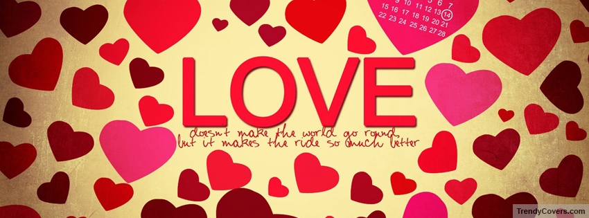 Love Hearts Facebook Cover