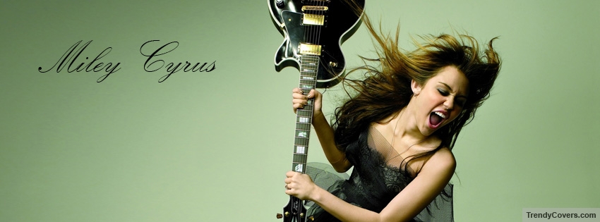 Miley Cyrus  facebook cover