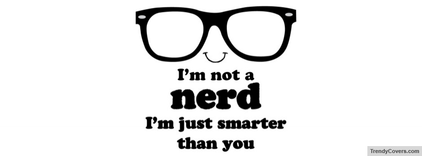 Not A Nerd facebook cover