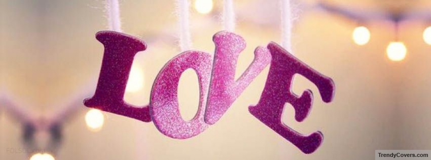 Pink Love Facebook Cover