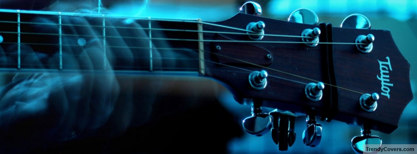 Playing Guitar facebook cover