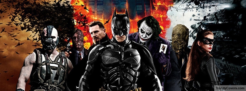 The Dark Knight Trilogy Facebook Cover