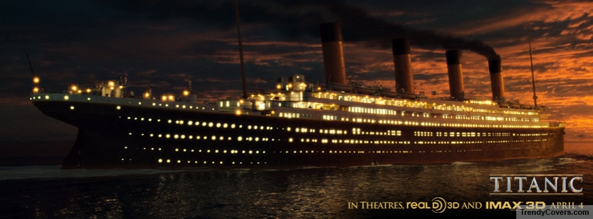 Titanic 3D Facebook Covers