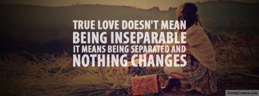 True Love Facebook Cover