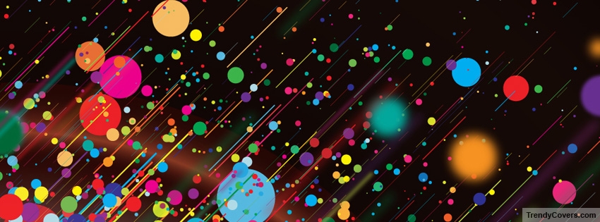 Abstract Color Streak facebook cover