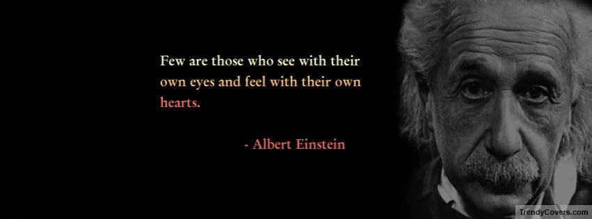 Albert Einstein Facebook Covers