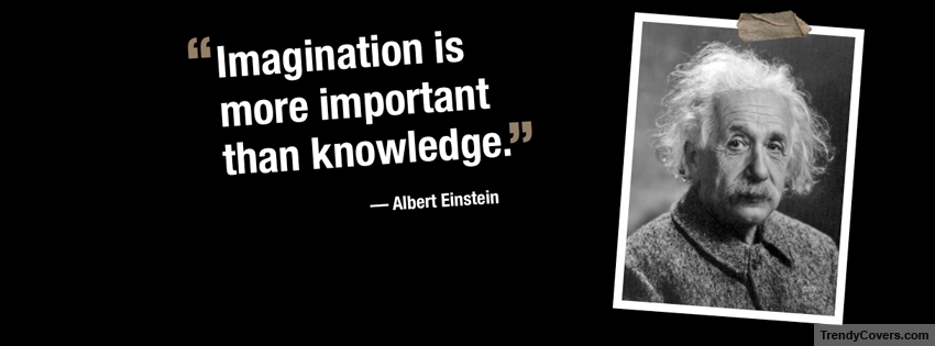 Albert Einstein Quote Facebook Cover