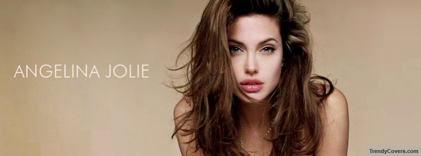 Anglina Jolie facebook cover