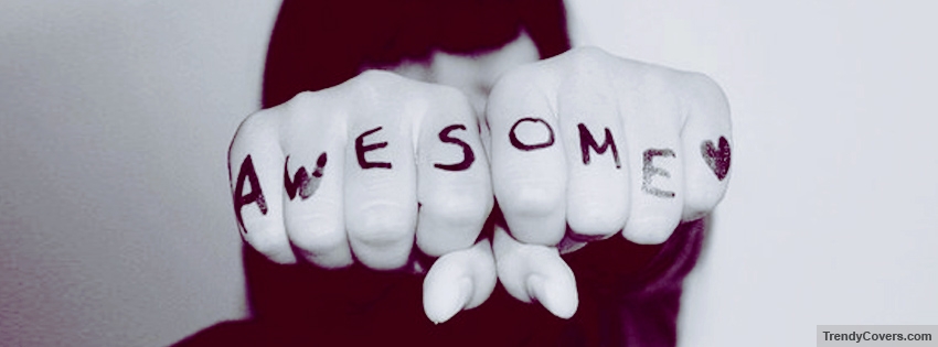Awesome Fingers Facebook Cover