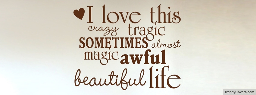 Awful Beautiful Life facebook cover