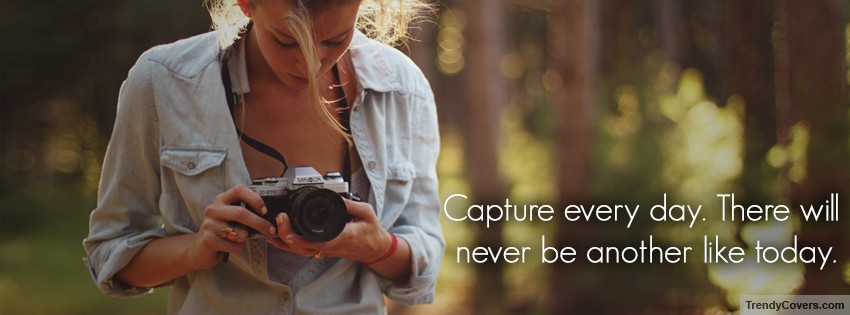 Capture Everyday Facebook Cover