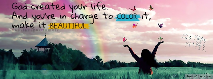 Color Your Life Facebook Cover
