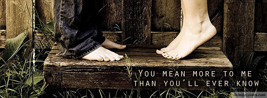 Couple Love Quote Facebook Cover