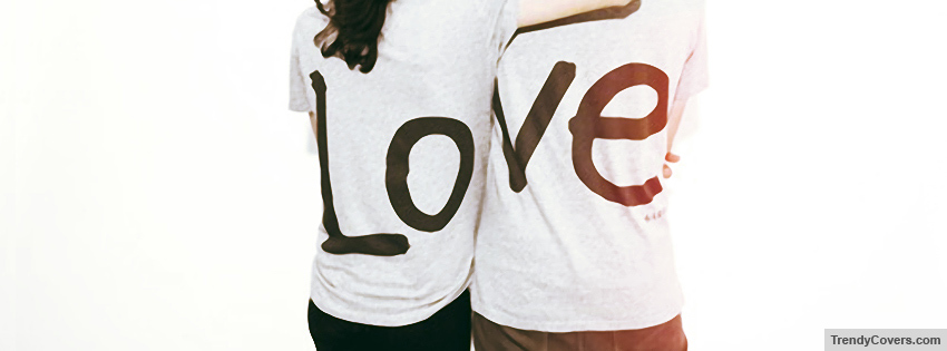 Couple T Shirt facebook cover