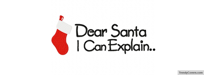 Dear Santa facebook cover