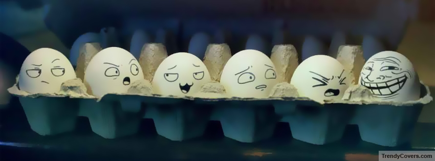 Eggs Meme Faces Facebook Cover