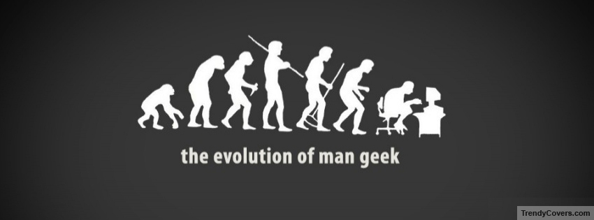 Evolution Of Man Geek facebook cover