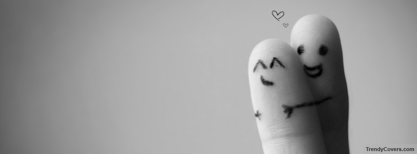 Fingers Heart facebook cover